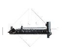 Radiator, racire motor NRF 519602</br>Piesa auto pentru Radiator racire apa/ ulei