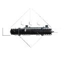Radiator, racire motor NRF 529501</br>Piesa auto pentru Radiator racire apa/ ulei