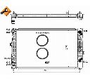 Radiator, racire motor NRF 529504</br>Piesa auto pentru Radiator racire apa/ ulei Radiator, racire motor NRF 529504</br>Piesa auto pentru Radiator racire apa/ ulei