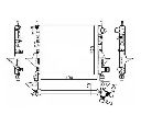Radiator, racire motor NRF 529513</br>Piesa auto pentru Radiator racire apa/ ulei