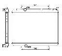 Radiator, racire motor NRF 53112