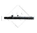 Radiator, racire motor NRF 53120</br>Piesa auto pentru Radiator racire apa/ ulei