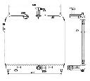 Radiator, racire motor NRF 53170