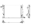 Radiator, racire motor NRF 53172