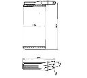 Schimbator caldura, incalzire habitaclu NRF 53220
