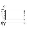 Radiator, racire motor NRF 53226</br>Piesa auto pentru Radiator racire apa/ ulei