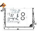 Radiator, racire motor NRF 53238</br>Piesa auto pentru Radiator racire apa/ ulei