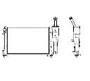 Radiator, racire motor NRF 53247