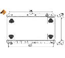 Radiator, racire motor NRF 53317
