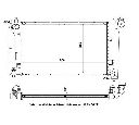Radiator, racire motor NRF 53373