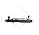 Radiator, racire motor NRF 53444</br>Piesa auto pentru Radiator racire apa/ ulei