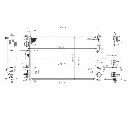 Radiator, racire motor NRF 53454</br>Piesa auto pentru Radiator racire apa/ ulei