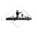 Radiator, racire motor NRF 53459</br>Piesa auto pentru Radiator racire apa/ ulei