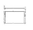 Radiator, racire motor NRF 53484