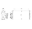 Schimbator caldura, incalzire habitaclu NRF 53561</br>Piesa auto pentru Radiator racire apa/ ulei