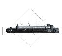 Radiator, racire motor NRF 53566</br>Piesa auto pentru Radiator racire apa/ ulei