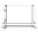 Radiator, racire motor NRF 53609