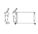 Radiator, racire motor NRF 53620