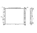 Radiator, racire motor NRF 53637