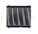 Radiator, racire motor NRF 53667</br>Piesa auto pentru Radiator racire apa/ ulei