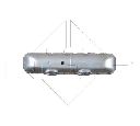 Schimbator caldura, incalzire habitaclu NRF 53668