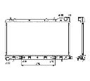 Radiator, racire motor NRF 53711