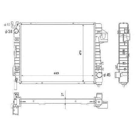 Radiator, racire motor NRF 53712</br>Piesa auto pentru Radiator racire apa/ ulei Radiator, racire motor NRF 53712</br>Piesa auto pentru Radiator racire apa/ ulei