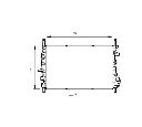 Radiator, racire motor NRF 53741