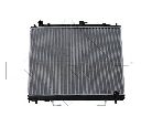 Radiator, racire motor NRF 53754