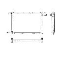 Radiator, racire motor NRF 53759</br>Piesa auto pentru NISSAN MICRA III (K12)  1.5 dCi
