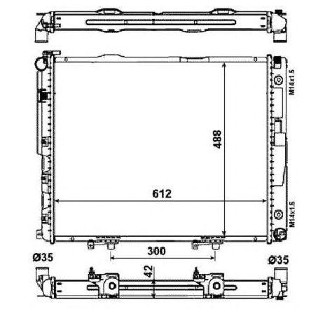 Radiator, racire motor NRF 53786</br>Piesa auto pentru Radiator racire apa/ ulei Radiator, racire motor NRF 53786</br>Piesa auto pentru Radiator racire apa/ ulei