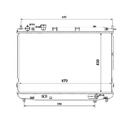 Radiator, racire motor NRF 53847</br>Piesa auto pentru Radiator racire apa/ ulei Radiator, racire motor NRF 53847</br>Piesa auto pentru Radiator racire apa/ ulei