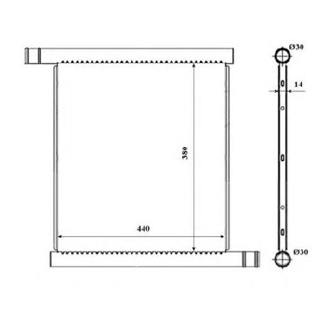 Radiator, racire motor NRF 53857</br>Piesa auto pentru Radiator racire apa/ ulei Radiator, racire motor NRF 53857</br>Piesa auto pentru Radiator racire apa/ ulei