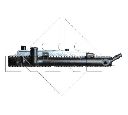 Radiator, racire motor NRF 53863</br>Piesa auto pentru Radiator racire apa/ ulei