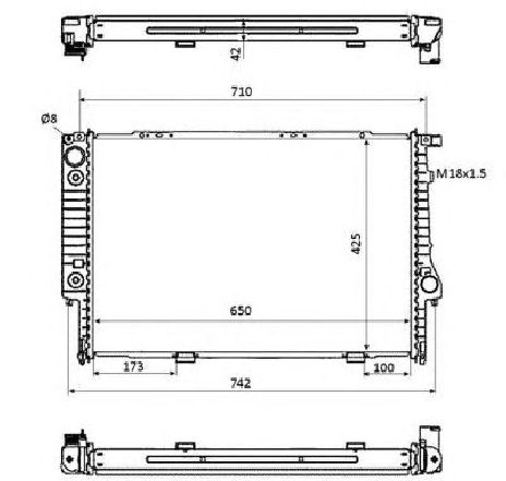 Radiator, racire motor NRF 53870</br>Piesa auto pentru Radiator racire apa/ ulei Radiator, racire motor NRF 53870</br>Piesa auto pentru Radiator racire apa/ ulei