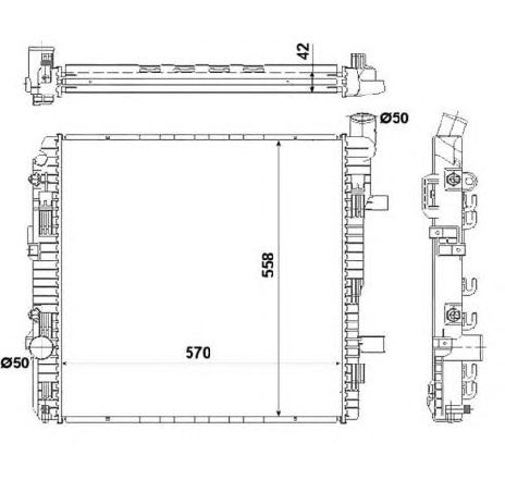 Radiator, racire motor NRF 53891</br>Piesa auto pentru Radiator racire apa/ ulei Radiator, racire motor NRF 53891</br>Piesa auto pentru Radiator racire apa/ ulei