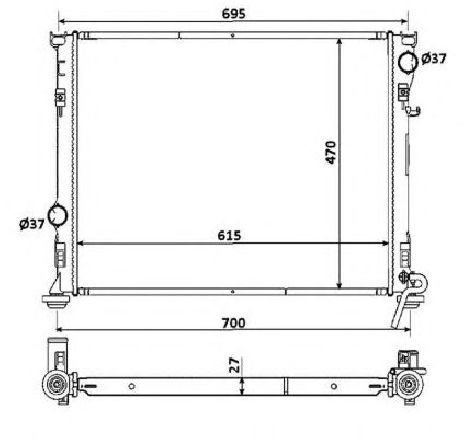 Radiator, racire motor NRF 53928</br>Piesa auto pentru Radiator racire apa/ ulei Radiator, racire motor NRF 53928</br>Piesa auto pentru Radiator racire apa/ ulei