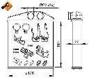 Schimbator caldura, incalzire habitaclu NRF 54208</br>Piesa auto pentru Incalzire