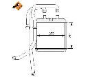 Schimbator caldura, incalzire habitaclu NRF 54216</br>Piesa auto pentru Radiator racire apa/ ulei