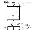 Schimbator caldura, incalzire habitaclu NRF 54226</br>Piesa auto pentru Incalzire