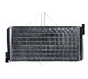 Schimbator caldura, incalzire habitaclu NRF 54240</br>Piesa auto pentru Incalzire