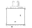 Schimbator caldura, incalzire habitaclu NRF 54270