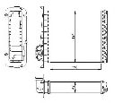 Schimbator caldura, incalzire habitaclu NRF 54284</br>Piesa auto pentru Incalzire