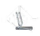 Schimbator caldura, incalzire habitaclu NRF 54296