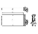 Schimbator caldura, incalzire habitaclu NRF 54297</br>Piesa auto pentru Radiator racire apa/ ulei