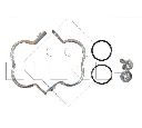 Schimbator caldura, incalzire habitaclu NRF 54309</br>Piesa auto pentru Radiator racire apa/ ulei