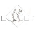 Radiator, racire motor NRF 54505</br>Piesa auto pentru Radiator racire apa/ ulei