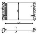 Radiator, racire motor NRF 54688