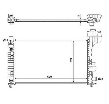 Radiator, racire motor NRF 54718</br>Piesa auto pentru Radiator racire apa/ ulei Radiator, racire motor NRF 54718</br>Piesa auto pentru Radiator racire apa/ ulei
