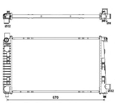 Radiator, racire motor NRF 54719</br>Piesa auto pentru Radiator racire apa/ ulei Radiator, racire motor NRF 54719</br>Piesa auto pentru Radiator racire apa/ ulei